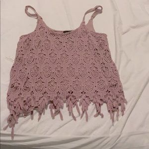 Pink Crop top